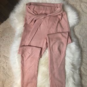 Baby pink pants